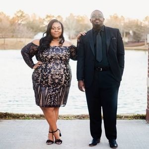 City Chic Black Dress